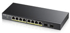 Zyxel GS1900-10HP network switch Managed L2 Gigabit Ethernet (10/100/1000) Power over Ethernet (PoE) Black