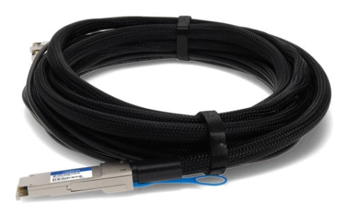 AddOn Networks JNP-QSFP-DACBO-0-5M-AO InfiniBand/fibre optic cable 19.7" (0.5 m) QSFP+ 4x SFP+ DAC Black