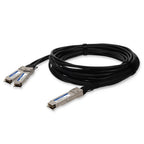 AddOn Networks MCP7H50-V01AR30-AO InfiniBand/fibre optic cable 59.1" (1.5 m) 2x QSFP56 QSFP56 Black