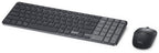 DELL Pro 7 KM746 keyboard Mouse included Universal RF Wireless + Bluetooth Latin American Spanish Graphite