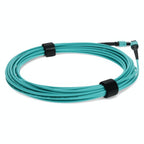 AddOn Networks ADD-MPOMPO-1-5M5OM4P-TAA InfiniBand/fibre optic cable 59.1" (1.5 m) MPO LOMM Aqua color
