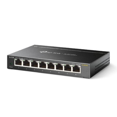 TP-Link Omada TL-SG108S network switch Unmanaged Gigabit Ethernet (10/100/1000) Black