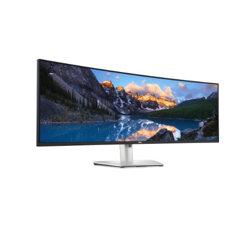 DELL UltraSharp U4924DW LED display 49" 5120 x 1440 pixels 5K Ultra HD LCD Black, Silver