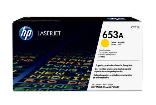 CF322A (653A) Toner yellow, 16.5K pages
