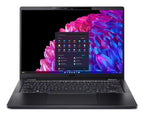 Acer TravelMate P6 TMP614-73T-78TG Intel Core Ultra 7 165H Laptop 14" Touchscreen WUXGA 32 GB LPDDR5x-SDRAM 1 TB SSD Wi-Fi 7 (802.11be) Windows 11 Pro Black