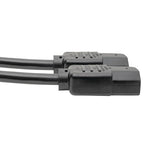 Tripp Lite P004-006-2C13 power cable Black 72" (1.83 m) C14 coupler C13 coupler