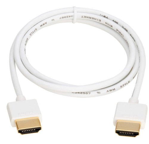 Eaton P569-003-SLIM-W HDMI cable 35.4" (0.9 m) HDMI Type A (Standard) White