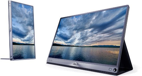 ASUS MB16AC computer monitor 15.6" 1920 x 1080 pixels Full HD LED Gray
