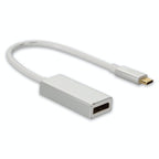 AddOn Networks USBC2DPMFAL-AA video cable adapter 7.87" (0.2 m) USB Type-C DisplayPort Aluminum