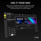 Corsair XENEON EDGE computer monitor 14.5" 2560 x 720 pixels LCD Touchscreen Purple