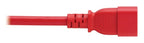Eaton P037-003-ARD power cable Red 35.4" (0.9 m) C14 coupler C21 coupler