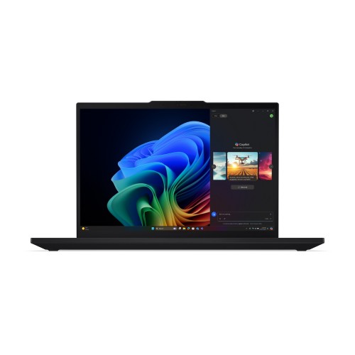 Lenovo ThinkPad T16 Gen 4 (AMD) Copilot+ PC AMD Ryzen AI 7 350 Laptop 16" WUXGA 16 GB DDR5-SDRAM 512 GB SSD Wi-Fi 7 (802.11be) Windows 11 Pro Black
