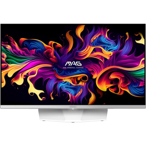 MSI MAG 272QPW QD-OLED X28 computer monitor 26.5" 2560 x 1440 pixels Wide Quad HD White