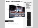 Samsung The Terrace QN75LST7DAFXZA TV 75" 4K Ultra HD Smart TV Wi-Fi Black 2000 cd/m²