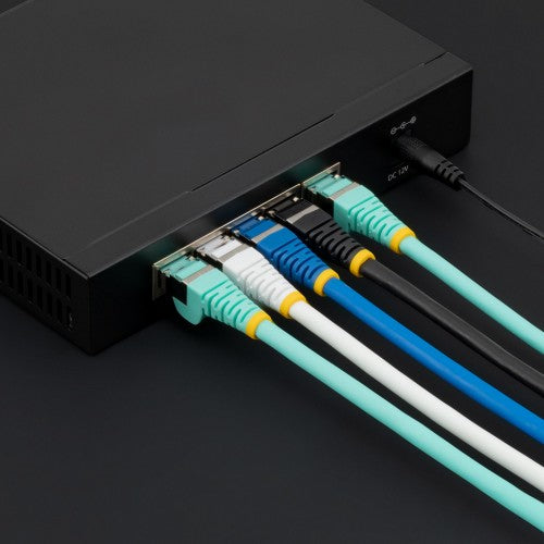 StarTech.com NLBL-7F-CAT6A-PATCH networking cable Blue 82.7" (2.1 m) S/FTP (S-STP) Round