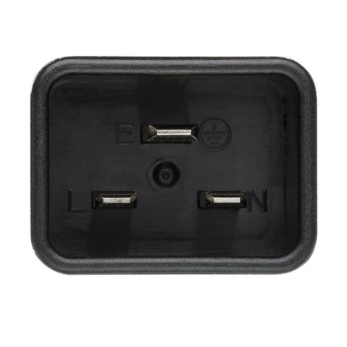 Tripp Lite P032-002-2C13 power cable Black 24" (0.61 m) C13 coupler C20 coupler