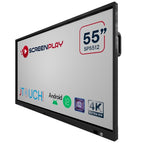 ScreenPlay INTERACTIVE DISPLAY interactive whiteboard 55" 3840 x 2160 pixels Touchscreen Black HDMI