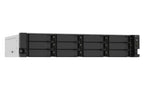 QNAP TS-1273AU-RP-8G NAS Rack (2U) Ryzen Embedded V1500B 8 GB DDR4 0 TB QNAP QTS Aluminum, Black