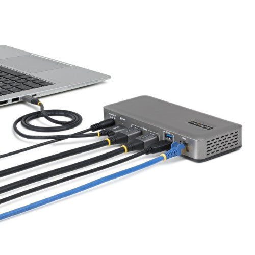 StarTech.com 201N-USBC-DOCK laptop dock/port replicator Wired USB 3.2 Gen 2 (3.1 Gen 2) Type-C Gray