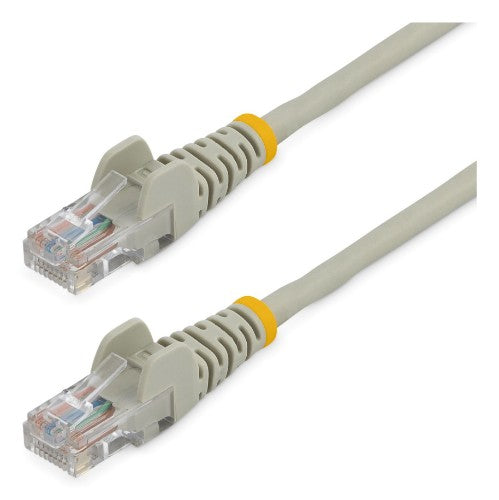 StarTech.com 7 ft Gray Snagless Category 5e (350 MHz) UTP Patch Cable networking cable 83.9" (2.13 m)