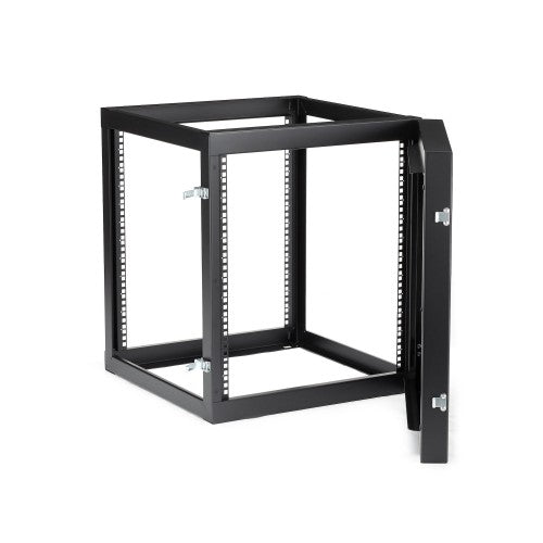 StarTech.com RK1219WALLOH rack cabinet 12U Wall mounted rack Black