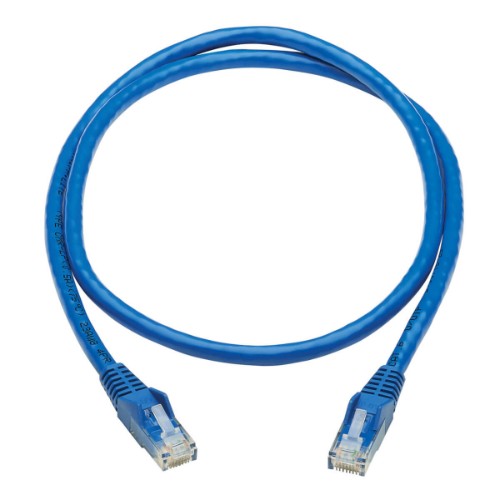 Tripp Lite N201P-003-BL networking cable Blue 35.8" (0.91 m) Cat6 U/UTP (UTP)