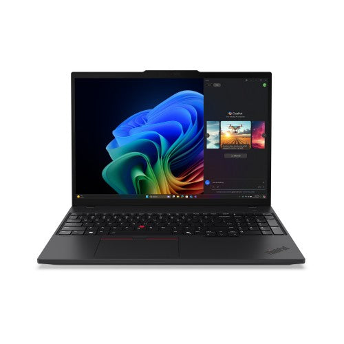 Lenovo ThinkPad T16 Gen 4 (AMD) Copilot+ PC AMD Ryzen AI 7 350 Laptop 16" Touchscreen WUXGA 32 GB DDR5-SDRAM 512 GB SSD Wi-Fi 7 (802.11be) Windows 11 Pro Black