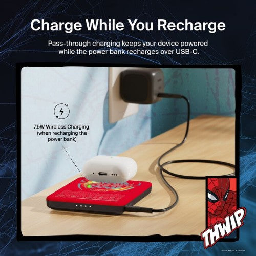 Belkin BPD010BKBK-MV power bank 5000 mAh Wireless charging
