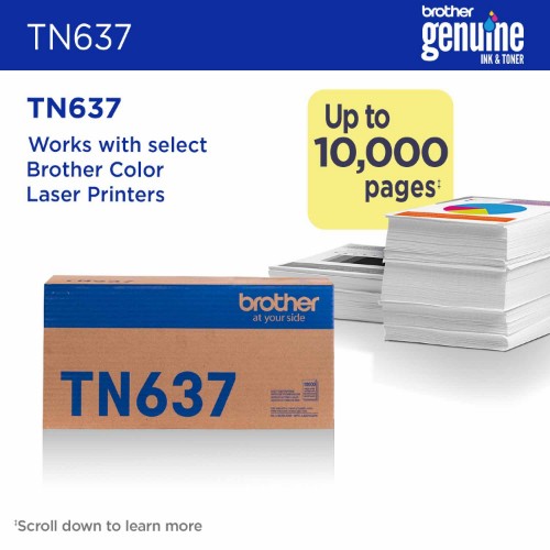 Brother TN-637Y toner cartridge 1 pc(s) Original Yellow
