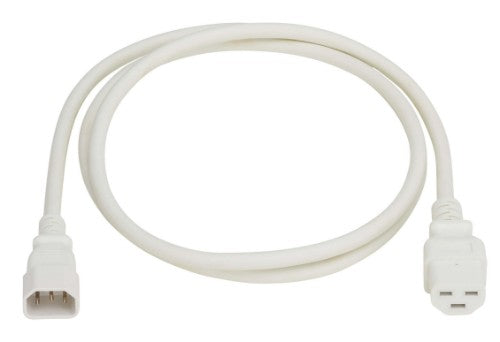 Eaton P037-005-AWH power cable White 59.1" (1.5 m) IEC C14 C21 coupler