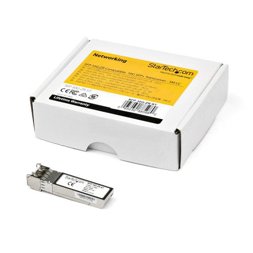 StarTech.com SFP-10G-ZR-ST network transceiver module Fiber optic 10000 Mbit/s SFP+ 1550 nm
