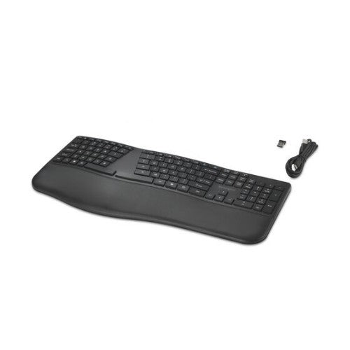 Kensington Ergo KB680 EQ keyboard Home/Office USB + Bluetooth QWERTY Black