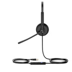 Yealink UH34 Dual Teams Headset Wired Head-band Office/Call center USB Type-A Black