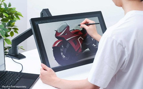 Wacom Cintiq 24 graphic tablet Black 5080 lpi 20.7 x 11.7" (527 x 296 mm) USB