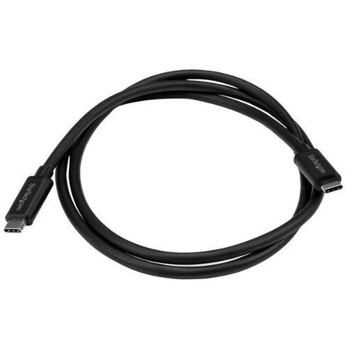 StarTech.com USB31CC1M USB cable USB 3.2 Gen 2 (3.1 Gen 2) 39.4" (1 m) USB C Black