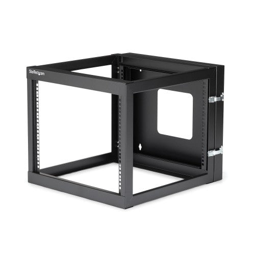 StarTech.com RK819WALLOH rack cabinet 8U Wall mounted rack Black - Buy IT Solutions