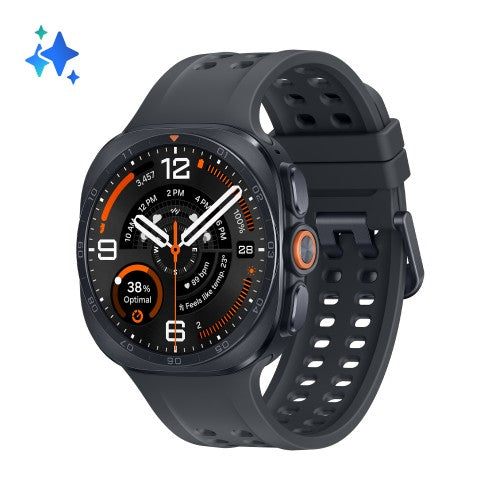 Samsung Galaxy Watch Ultra2 1.5" AMOLED 47 mm Digital 498 x 498 pixels Touchscreen 4G Gray Wi-Fi GPS (satellite)