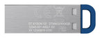 Kingston Technology DataTraveler Kyson USB flash drive 64 GB USB Type-A 3.2 Gen 1 (3.1 Gen 1) Stainless steel