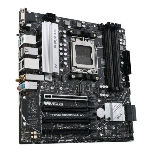 ASUS PRIME B650M-A AX motherboard AMD B650 Socket AM5 micro ATX