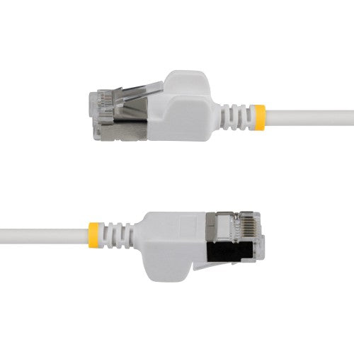 StarTech.com N6APATSTP34WHS-5FT networking cable White 60" (1.52 m) Cat6a U/FTP (STP) Round