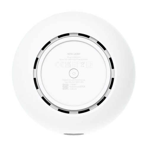 Ubiquiti Dream 7 wireless router 2.5 Gigabit Ethernet Tri-band (2.4 GHz / 5 GHz / 6 GHz) White