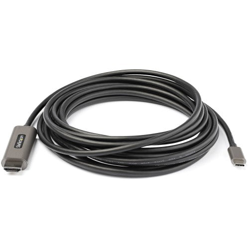 StarTech.com CDP2HDMM5MH video cable adapter 196.9" (5 m) HDMI Type A (Standard) USB Type-C Black, Silver