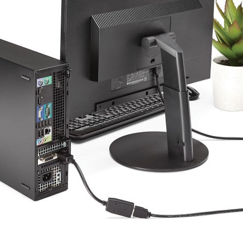 StarTech.com DP2HDMI video cable adapter 9.45" (0.24 m) HDMI Type A (Standard) DisplayPort Black