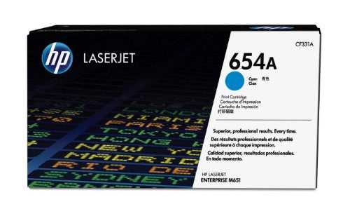CF331A (654A) Toner cyan, 15K pages