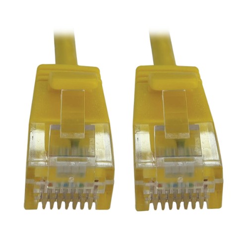 Tripp Lite N261-S06-YW networking cable Yellow 72" (1.83 m) Cat6a U/UTP (UTP) Round