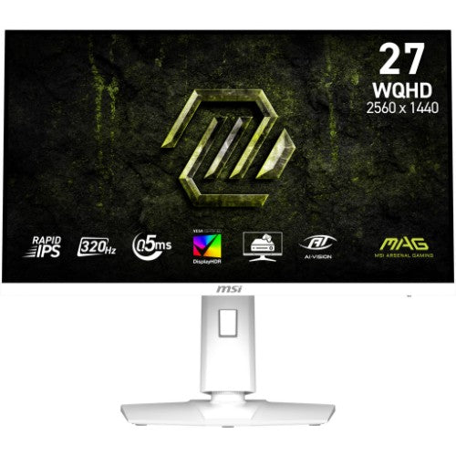 MSI MAG 274QRFW X32 computer monitor 27" 2560 x 1440 pixels Wide Quad HD LCD White
