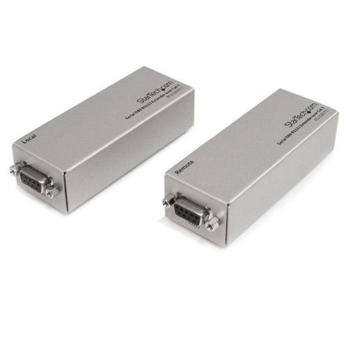 StarTech.com RS232EXTC1 network extender Network receiver Silver