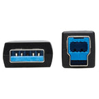 Tripp Lite U328F-30M USB cable USB 3.2 Gen 1 (3.1 Gen 1) 1181.1" (30 m) USB A USB B Black
