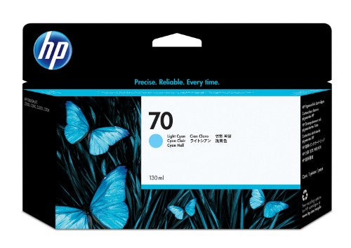 C9390A (70) Ink cartridge bright cyan, 130ml