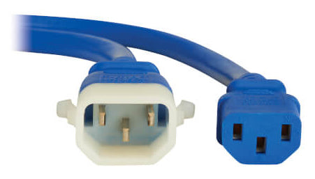 Eaton P005-E10-ABL-6 power cable Blue 122" (3.1 m) C14 coupler C13 coupler